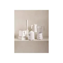 Hot Alessi Plissé Hand Blender Set, 34cmx7cm, White Blenders