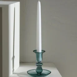 Best Alyce Glass Candle Holder, 10x10cm, Green Candle Holder