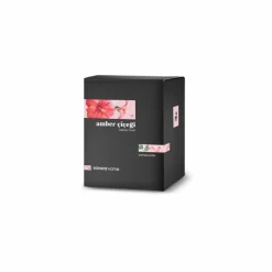 Hot Amber Blossom Scented Candle 8x9.5cm, Red Candles