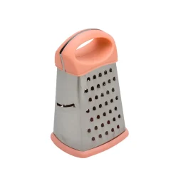 Outlet Crick Crack Box Grater, 20cm, Pink Silver Kitchen Gadgets