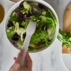 Hot Crick Crack Harmony 2-Piece Salad & Pasta Serving Set, Multi Kitchen Utensils