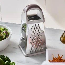 New Crick Crack Harmony Stainless Steel Grater, 26cm, Multi Kitchen Gadgets