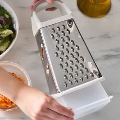 New Crick Crack Harmony Stainless Steel Grater, 26cm, Multi Kitchen Gadgets