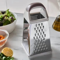 New Crick Crack Harmony Stainless Steel Grater, 26cm, Multi Kitchen Gadgets
