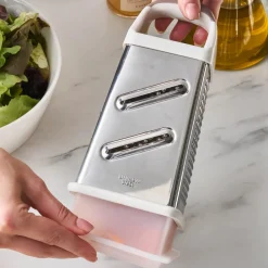 Crick Crack Harmony Stainless Steel Grater, 23cm, Multi Kitchen Gadgets