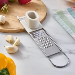 Clearance Crick Crack Harmony Stainless Steel Garlic Grater, Multi Kitchen Gadgets