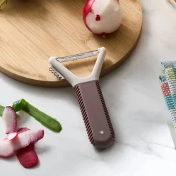 Clearance Crick Crack Harmony Stainless Steel 2 in 1 Peeler, Multi Kitchen Utensils