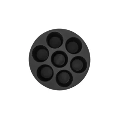 Outlet Crick Crack Silicone Muffin Mould - Air Fryer Attachment, Black Kitchen Gadgets