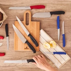 Online Dr. Inox Carving Knife, 20cm, Red Individual Knives