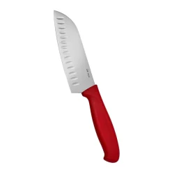 Sale Dr. Inox Santoku Knife, 20cm, Red Individual Knives
