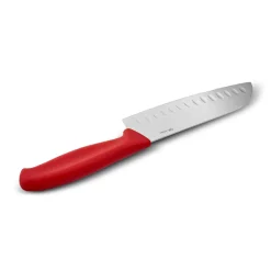 Sale Dr. Inox Santoku Knife, 20cm, Red Individual Knives