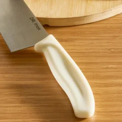 New Dr. Inox Stainless Steel Chef's Knife, 33cm, Cream Individual Knives