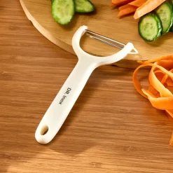 Discount Dr.Inox Plain Peeler, Cream Kitchen Utensils