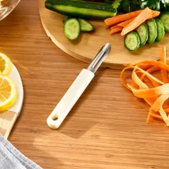 Outlet Dr.Inox Side Peeler, Cream Kitchen Utensils