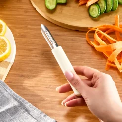 Outlet Dr.Inox Side Peeler, Cream Kitchen Utensils