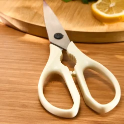 Clearance Dr.Inox Stainless Steel Scissors, Cream Kitchen Utensils