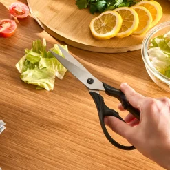 Best Dr.Inox Stainless Steel Scissors, Black Kitchen Utensils