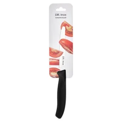 Online Dr.Inox Stainless Steel Tomato Knife, 22cm, Black Individual Knives