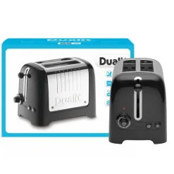 Hot Dualit Black Toaster, 1000W Toasters
