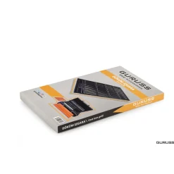 New Guruss Cast Grill, 24cmx39cm, Black Bbqs