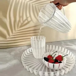 Hot Guzzini Dolce Vita 4 Piece Highball Glass Set, 470ml, White Highball Glasses