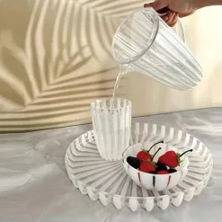 Outlet Guzzini Dolce Vita Round Tray, 31cm, White Trays