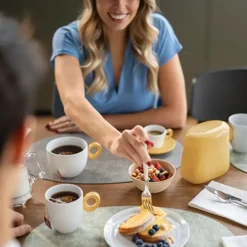 Best Guzzini Everyday Mug, 480ml, White Mustard Mugs