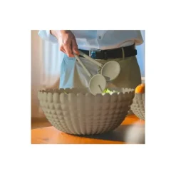 Clearance Guzzini Tiffany 2 Piece Salad Servers, 28cm, Taupe Kitchen Utensils