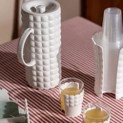 Hot Guzzini Tiffany Pitcher, 1750ml, Cream Decanters