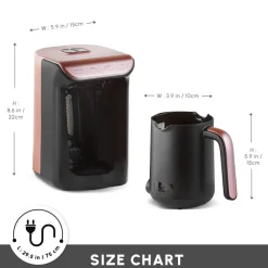 Clearance Hatır Köz Turkish Coffee Maker, 535W, Turkish Coffee Maker|Coffee Machines