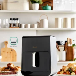 Outlet Homend Airfryday 2507, 6L, Black Grey Air Fryers