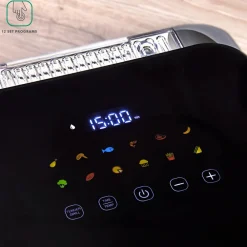 Outlet Homend Airfryday 2507, 6L, Black Grey Air Fryers