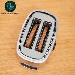 Best Homend Breadfast 1502 Toaster, Silver Black Toasters