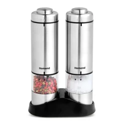 Grindgo 6005UK Electric Salt & Pepper Grinder, Salt And Pepper Shakers