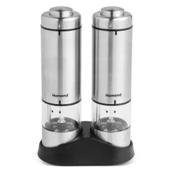 Grindgo 6005UK Electric Salt & Pepper Grinder, Salt And Pepper Shakers