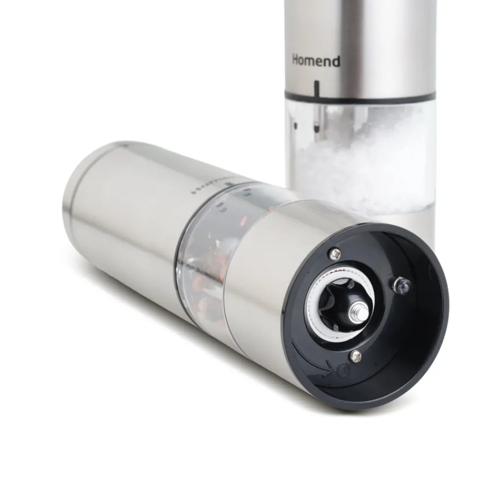 Grindgo 6005UK Electric Salt & Pepper Grinder, Salt And Pepper Shakers