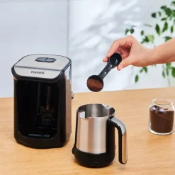 Hot Homend Joy 1884UK Turkish Coffee Maker, 450ml, 550W, Inox Coffee Machines