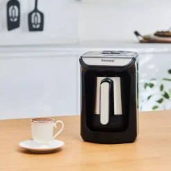 Hot Homend Joy 1884UK Turkish Coffee Maker, 450ml, 550W, Inox Coffee Machines