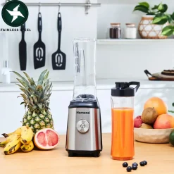 New Homend Mixfresh Smoothie Blender, 2x 600ml Bottle, 350W, Black Blenders