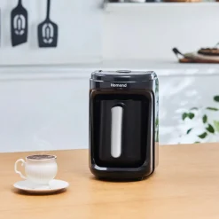 Sale Homend Pottoman 1840UK Turkish Coffee Maker, 450ml, 535W, Black Coffee Machines