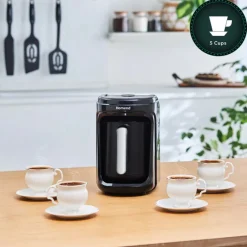 Sale Homend Pottoman 1840UK Turkish Coffee Maker, 450ml, 535W, Black Coffee Machines