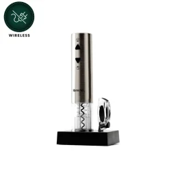 Online Homend WineUp 2201UK Automatic Wine Opener (Electric Corkscrew), Silver Food Processors