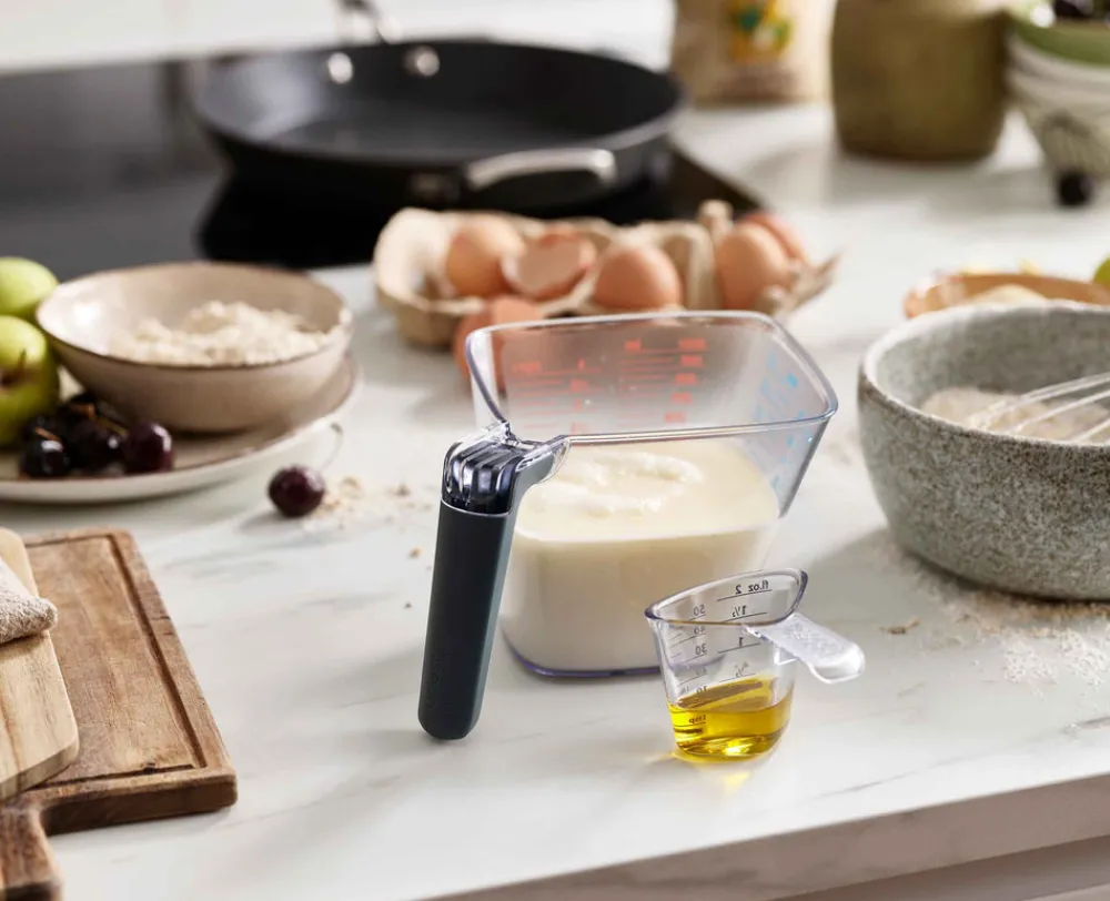 Outlet Joseph Joseph Align 2 Piece Easy Read Grey Measuring Jug Set, Kitchen Gadgets