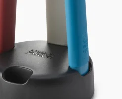 New Joseph Joseph Elevate Slim 4-piece Utensil Set with Storage Stand, Multicolour Kitchen Utensils