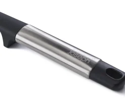 Best Joseph Joseph Elevate Stainless Steel Silicone Solid Spoon, Black Grey Kitchen Utensils