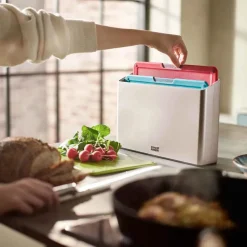 Joseph Joseph Folio Icon 4-Piece Chopping Board Set,Large, Multi Chopping Boards