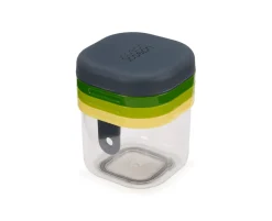 Clearance Joseph Joseph Multi-Prep Mini 3-Piece Vegetable Chopper, Multicolour Kitchen Gadgets