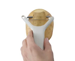 Discount Joseph Joseph Nest Peel Set of 2 Peelers, Beige Green Kitchen Utensils