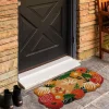 New Kaşmir Rugs 7/24 Garden Coco Door Mat, 45cmx75cm, Multi Door Mats