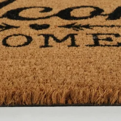 Clearance Kaşmir Rugs 7/24 Welcome Home Coco Door Mat, 45cmx75cm, Multi Door Mats